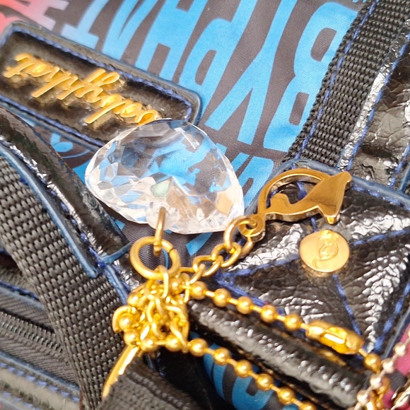 Vintage Baby Phat Black, Red, and Blue Sachel/Travel Bag - Picture 6 of 15